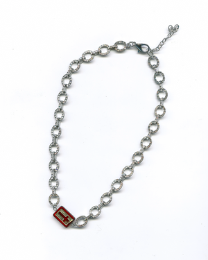 Crystal cross necklace