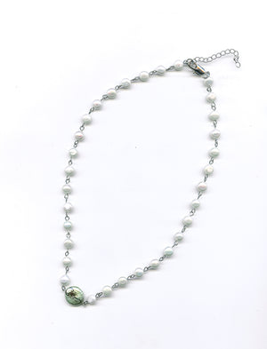 Scorpion pearl necklace sample